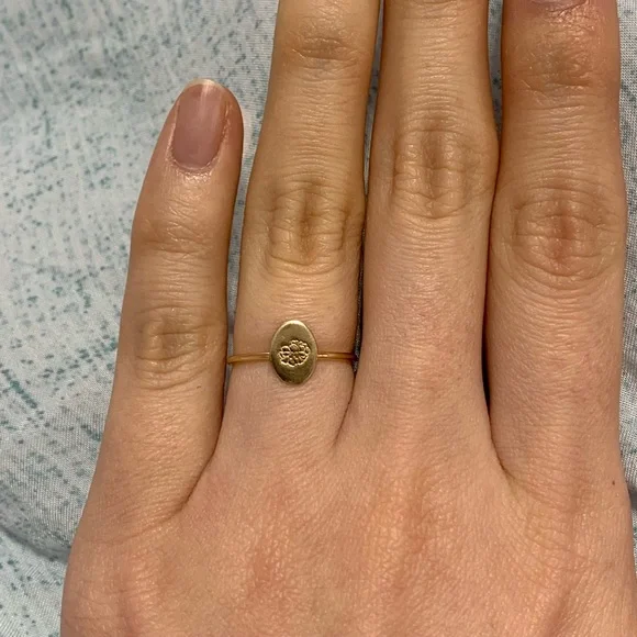 14K GF ring - size 4.5 US - Picture 2 of 5